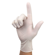 Dynarex Sensi Grip Latex Exam Gloves, Powder-Free
