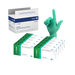 Dynarex Aloetex Latex Exam Gloves with Aloe, Powder-Free
