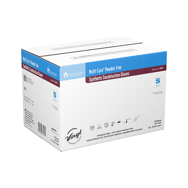 Dynarex Multi Care Vinyl Exam Gloves, Powder-Free
