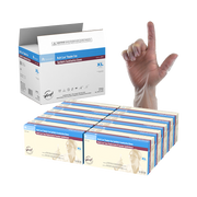 Dynarex Multi Care Vinyl Exam Gloves, Powder-Free