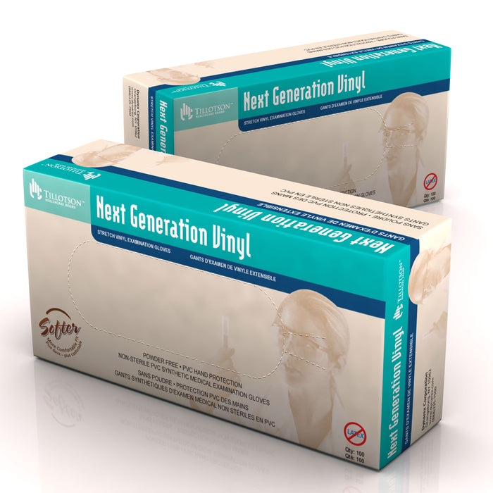 Dynarex Next Generation Stretch Vinyl Exam Gloves (6824)