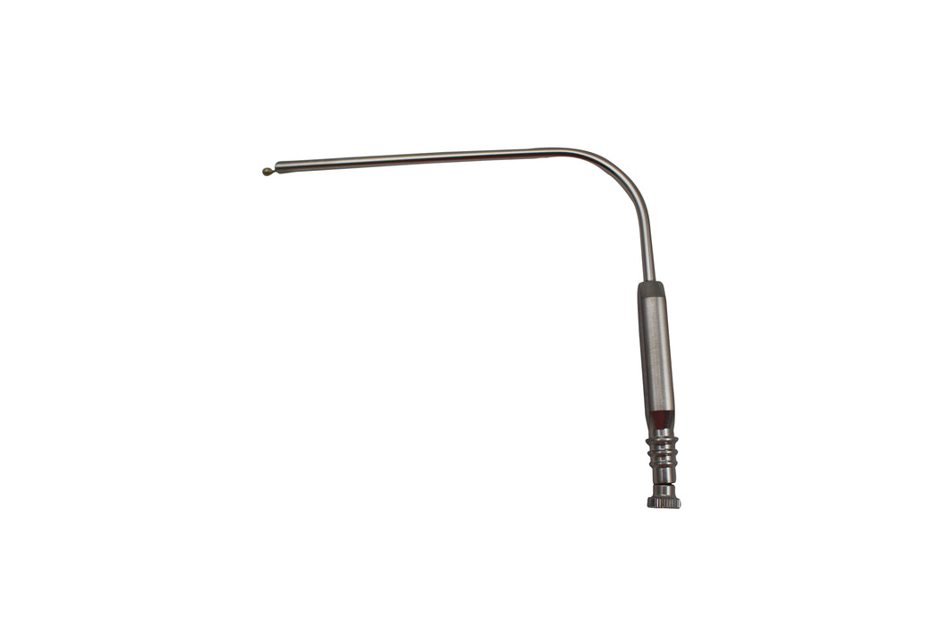 Aspen Surgical Suction Tube, Frazier, Angled, 11 Fr, 4 1/2 in