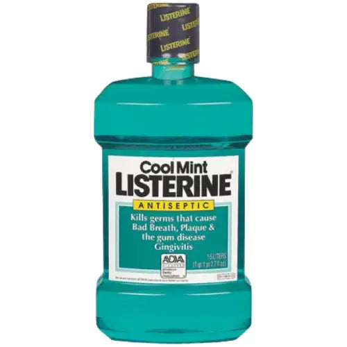 Listerine Cool Mint - J&J Consumer Products - 1.5 Ltr 6/Ca / 370-42755 Listerine Cool Mint