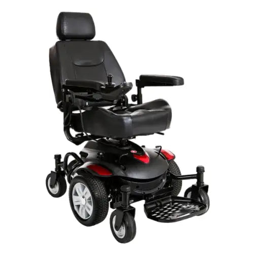 Drive Medical Titan AXS Mid-Wheel Power Wheelchair 18x18 Captain Seat Power Chair 