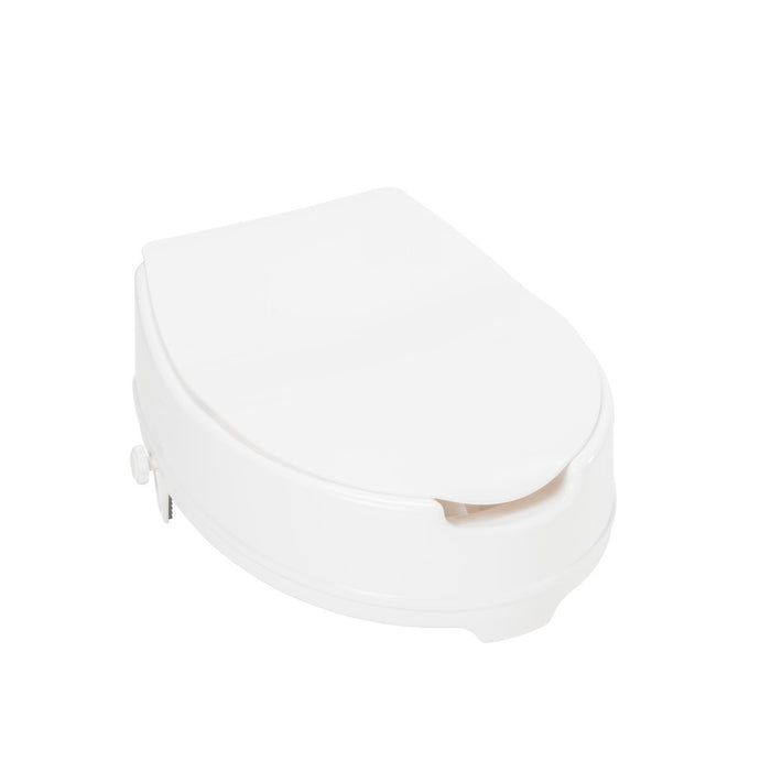 Drive Medical Aqua Sense Raised Toilet Seat with Lid — 770-626