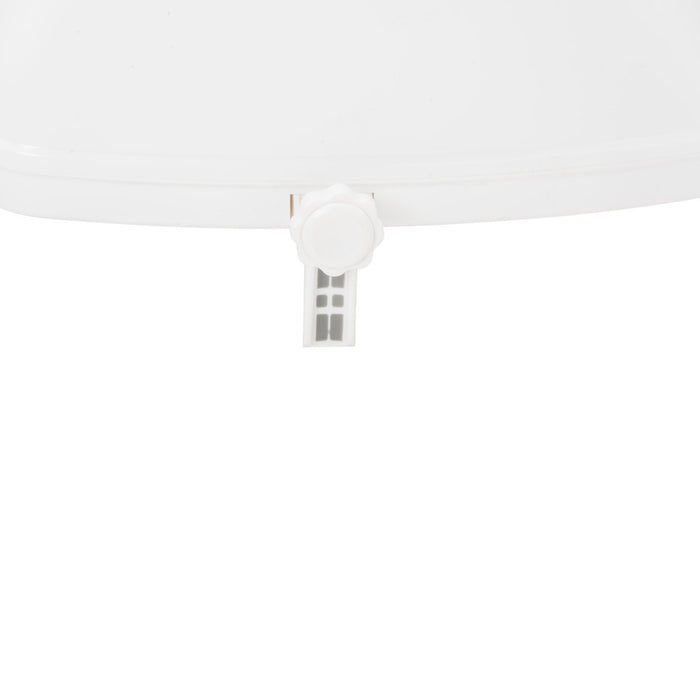 Drive Medical Aqua Sense Raised Toilet Seat with Lid — 770-629