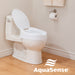 Drive Medical Aqua Sense Raised Toilet Seat with Lid — 770-629