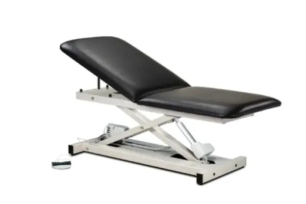 Clinton 80299 Power XL 600, Open Base, Power Table with Adjustable Backrest