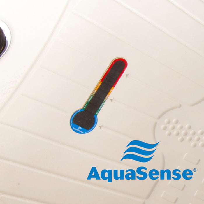 Drive Medical Aqua Sense Bath Mat, Contoured with Temperature Indicator — 785-530