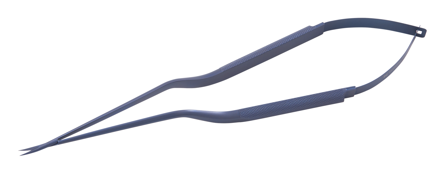 Aspen Surgical Scissors, Rhoton, Curved, Bayonet, TI, 8 1/2 in