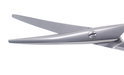Aspen Surgical Symmetry Scissors, Metzenbaum, Curved, Razor Edge w/o Serrations, Black Handle, 9 1/8 in