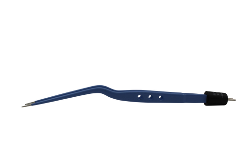 Aspen Surgical Olsen® Bayonet Bipolar Forcep, Reusable, Insulated, Smooth, Straight, 1.0 mm tip , 7.5