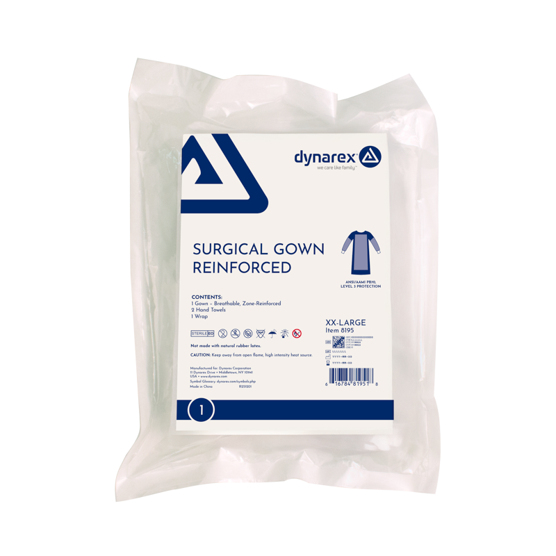 Dynarex Surgical Gowns, Sterile