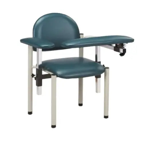 Clinton Industries SC Series Padded Blood Drawing Chair with Arms 6050-U Examination Chairs & Tables 