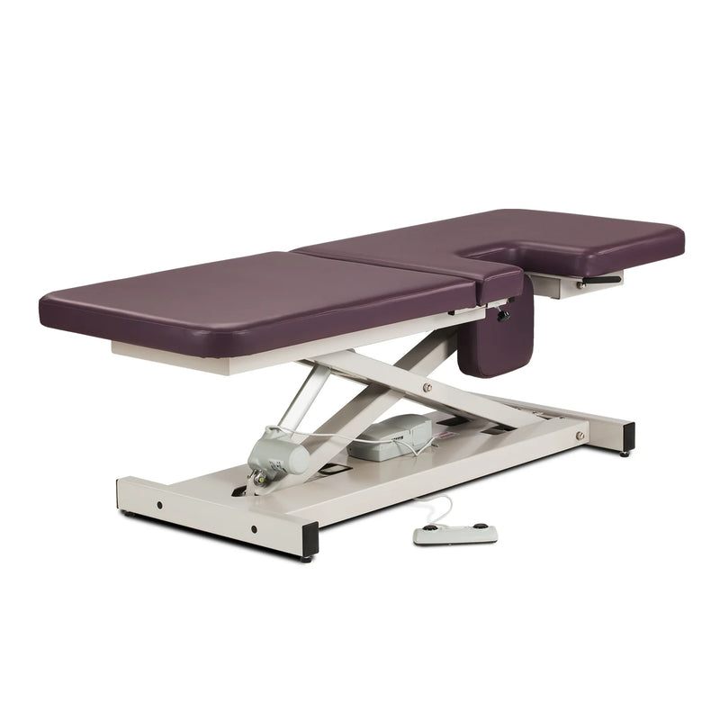 Clinton Power Imaging (Echo) Table with Window Drop and Adjustable Backrest 85200 Medical Stretchers & Gurneys 