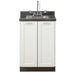Clinton Industries 24" Fashion Finish, Base Cabinet with 2 Doors 8624 - DENTAMED USA