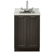 Clinton Industries 24" Fashion Finish, Base Cabinet with 2 Doors 8624 - DENTAMED USA