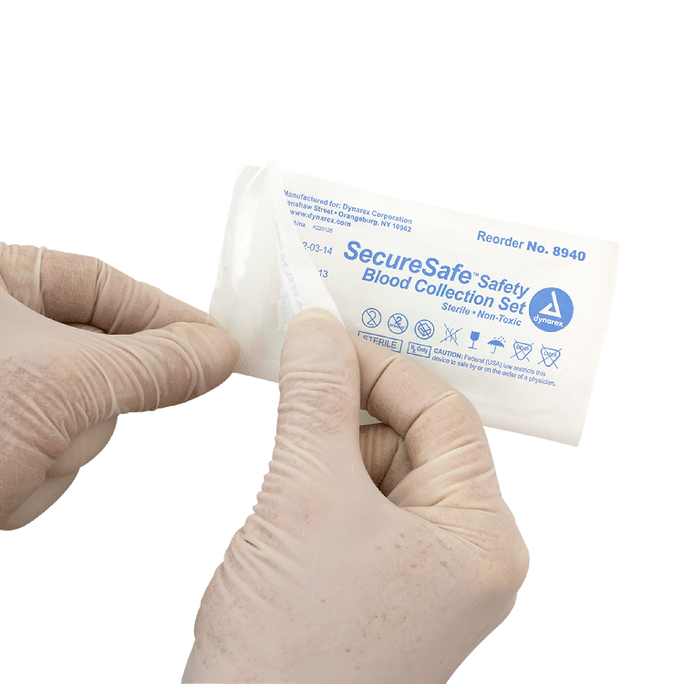 Dynarex LabChoice SecureSafe Safety Blood Collection Set