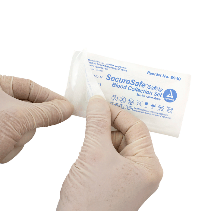 Dynarex LabChoice SecureSafe Safety Blood Collection Set
