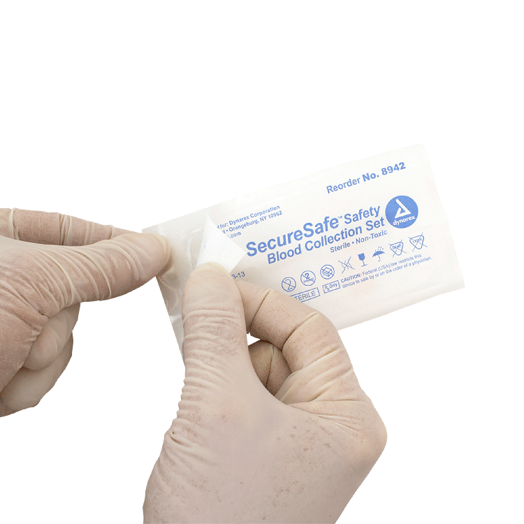 Dynarex LabChoice SecureSafe Safety Blood Collection Set