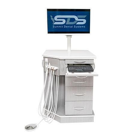 900 Elite Mobile Cabinet - 900e greywht front