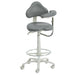 Brewer 9120BL Dental Assistant Stool - Left Support | UltraLeather