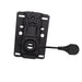 Brewer Vinyl Round Series Black Control Plate #98010