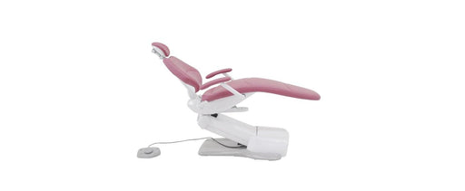 ADS Dental AJ18 ergonomic dental chair with adjustable headrest and modern design, ideal for patient comfort and dental procedures.