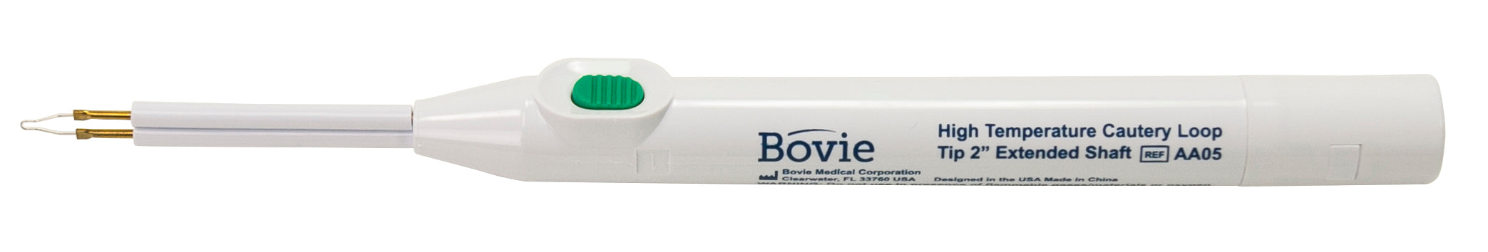Aspen Surgical Bovie® High-temperature - Extended Shaft, Loop Tip Cautery