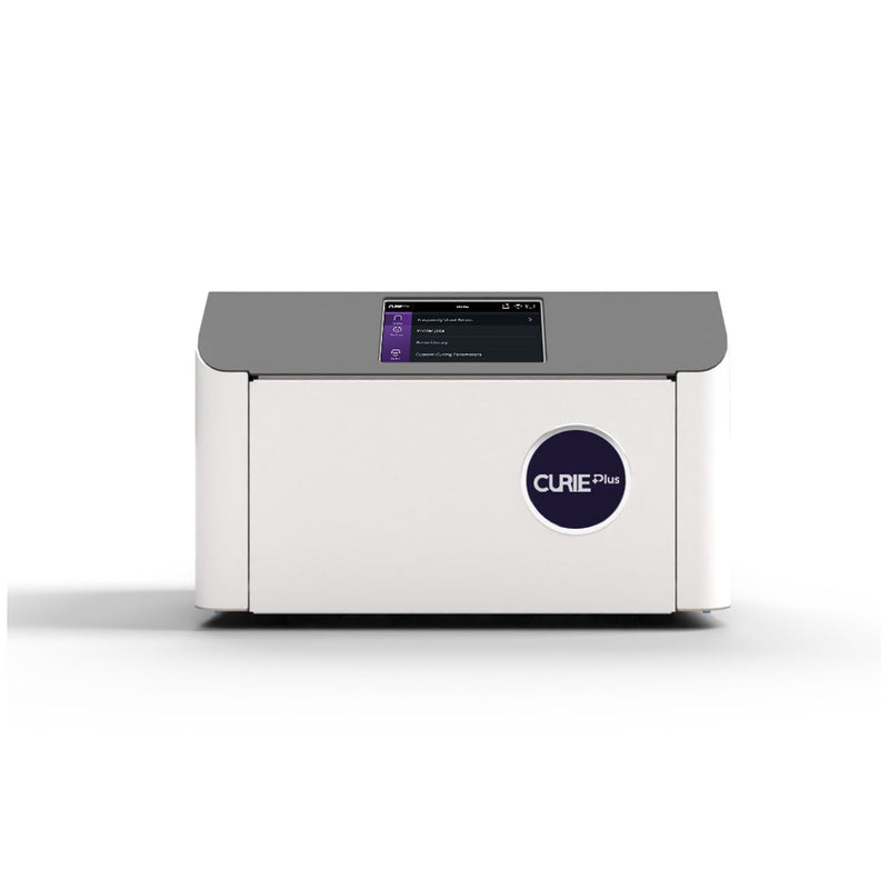 Ackuretta CURIE Plus UV Curing Oven, 14.4 x 10.2" x 9.2" (Chamber Dimensions: 7.9" x 5.9" x 2.4"), Includes: (1) Glass Panel Box, (1) Power Cable, (1) Ethernet Cable, (1) Wi-Fi Dongle, (1) N2 Cover (DROP SHIP ONLY)