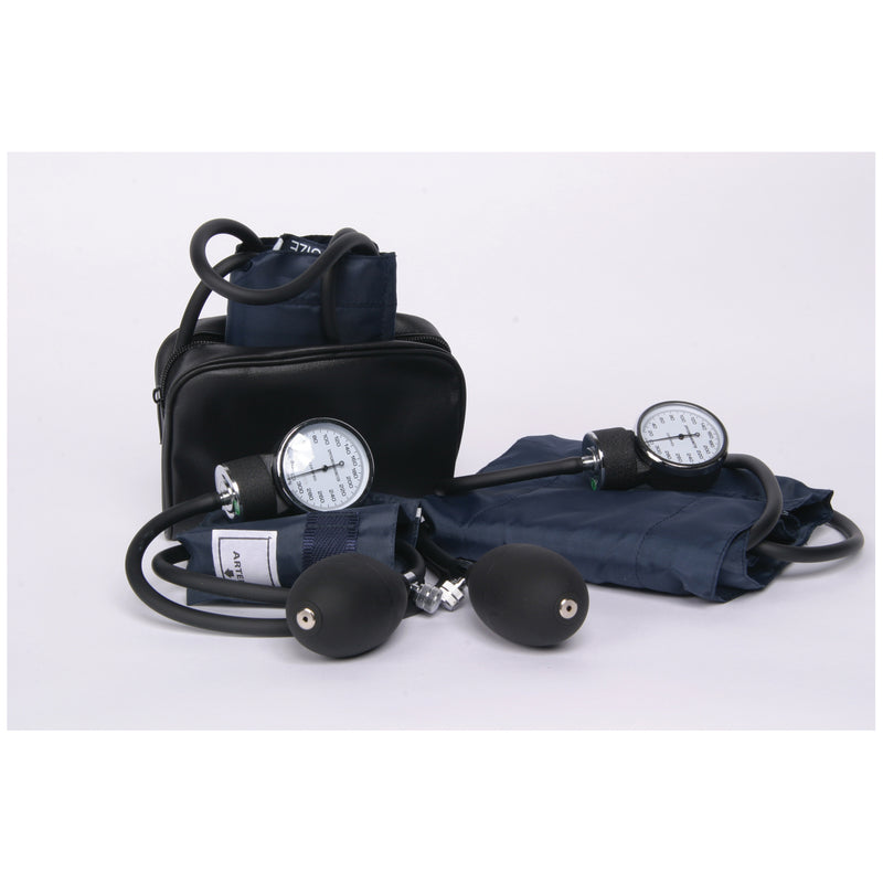 American Diagnostic Corporation Aneroid Sphygmomanometer, Large Adult, Navy, Latex Free (LF)