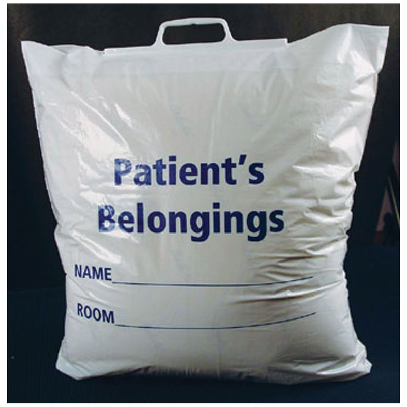 ADI Medical Patient Belonging Bag, Plastic Rigid Handle, 250/cs