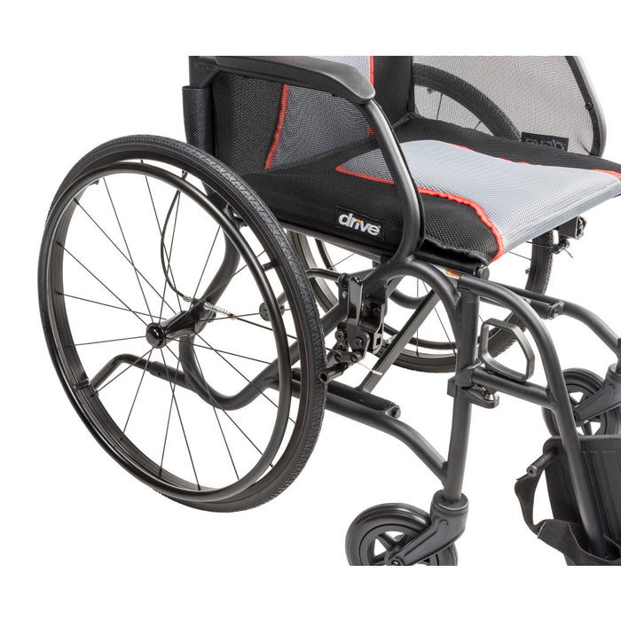 Drive Medical Aero Fly™ Ultra-Lite Wheelchair — AF18FDABK-SF