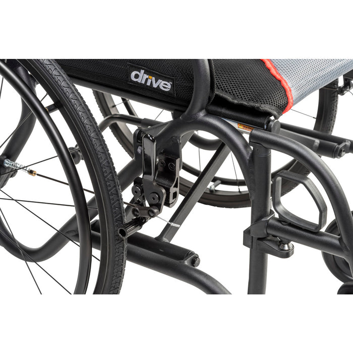 Drive Medical Aero Fly™ Ultra-Lite Wheelchair — AF18FDABK-SF
