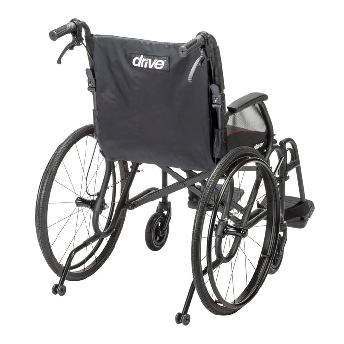 Drive Medical Aero Fly™ Ultra-Lite Wheelchair — AF18FDABK-SF