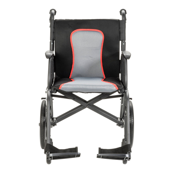 Drive Medical Aero Fly™ Ultra-Lite Transport Chair — AFT18GY-SF