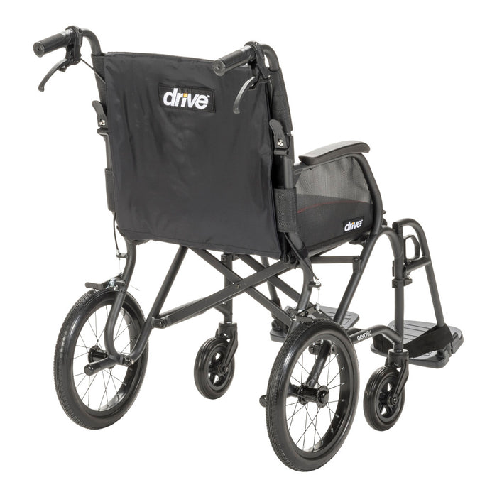 Drive Medical Aero Fly™ Ultra-Lite Transport Chair — AFT18BK-SF