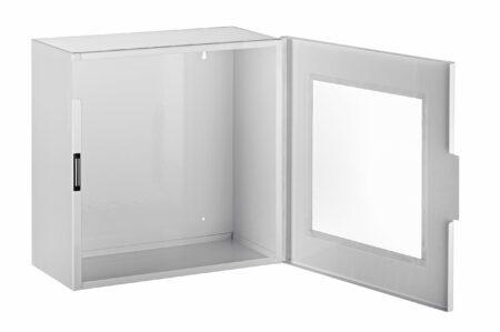 The AdirMed Non-Alarmed Steel Cabinet for Defibrillators 999-01 - DENTAMED USA
