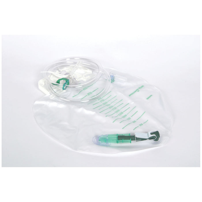 Bard Medical Drainage Bag, Large (4000mL) Capacity, Latex Free (LF), Center Entry, 20/cs