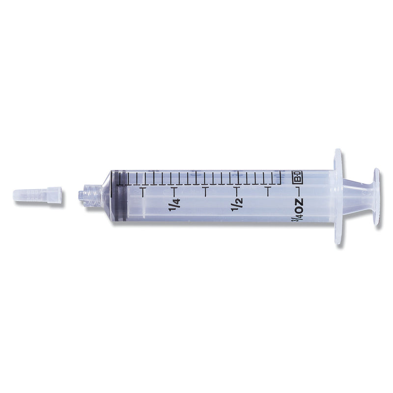 BD Syringe Only, 20mL, Luer-Lok Tip, 48/bx, 4 bx/cs (40 cs/plt) (Continental US Only) (Drop Ship Requires Pre-Approval) (Item on Manufacturer Backorder - Inventory Limited when Available)