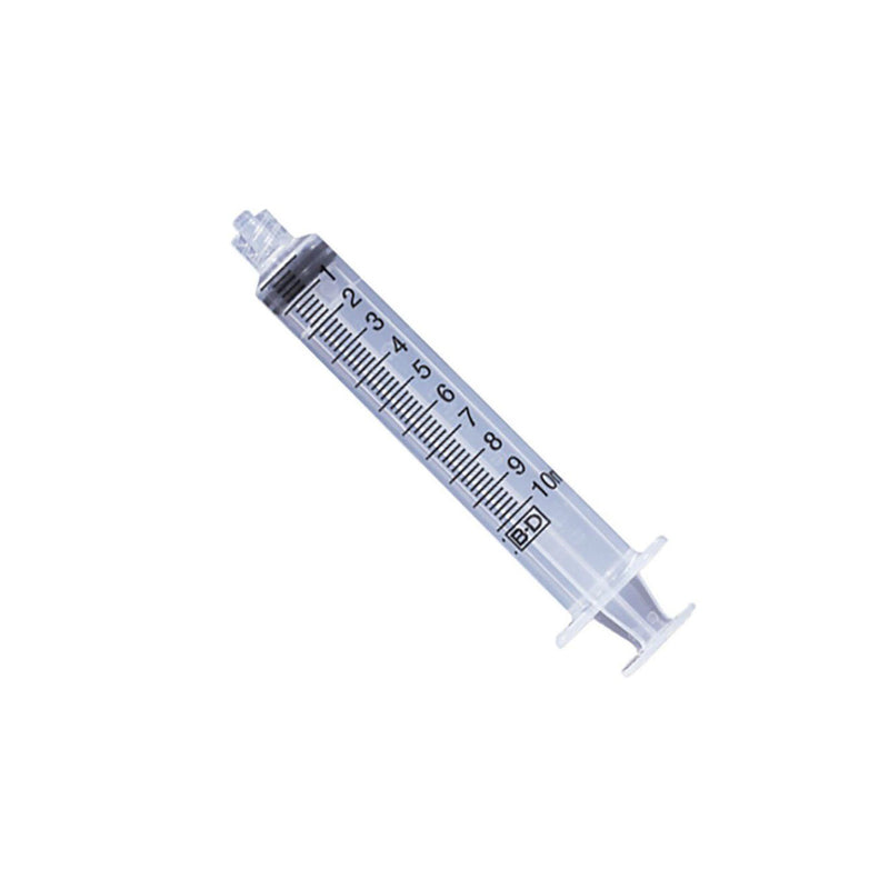 BD Syringe Only, 10mL, Luer-Lok Tip, Sterile, Individually Wrapped, 200/ctn, 2 ctn/cs (52 cs/plt) (Continental US Only) (Drop Ship Requires Pre-Approval)