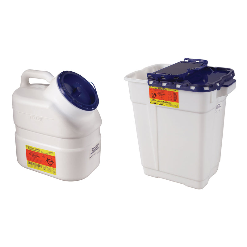 BD Collector, Pharmaceutical, 3 Gallon, Plug Cap, 12/cs (9 cs/plt) (Continental US Only) (Drop Ship Requires Pre-Approval)