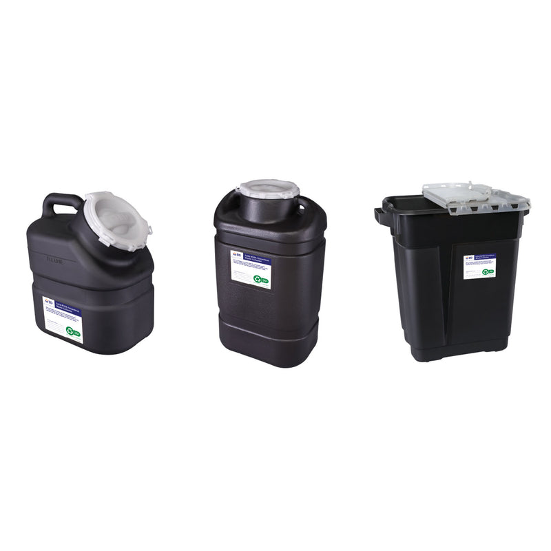 BD Collector, RCRA, 9 Gallon, Hinge Top, 8/cs (Continental US Only) (Drop Ship Requires Pre-Approval)