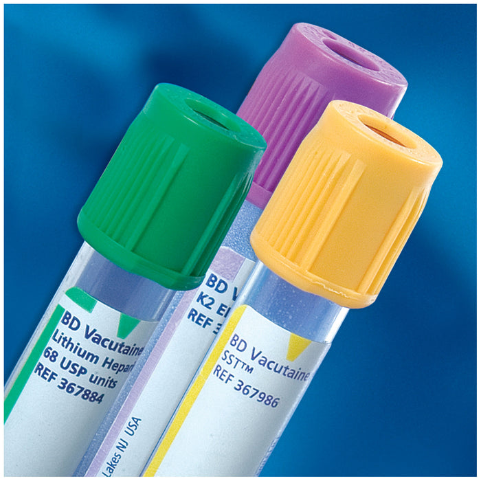 BD Vacutainer Blood Collection Tube, Plastic, K2, EDTA, 13mm x 75mm, 4ml, Lavender Hemogard Closure, 1000/cs (Drop Ship Requires Pre-Approval)