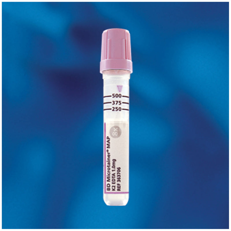 BD MAP Microtube For Automated Process with K2EDTA 1.0mg, Microgard Closure, 50/bx (Continental US Only) (Drop Ship Requires Pre-Approval)