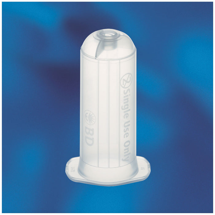 BD Needle Holder, One Use, Clear, 250/pk, 4 pk/cs (Minimum Expiry Lead is 90 days) (Item is Non-Returnable) (45 cs/plt) (Continental US Only) (Drop Ship Requires Pre-Approval)