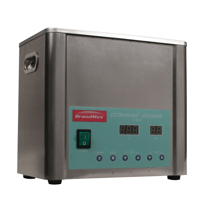 Ultrasonic Cleaner with Heat, 5 Liter, Includes Stainless Steel Hanging Basket