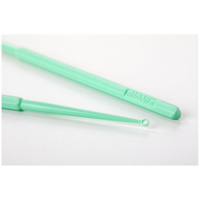 Bionix, LLC Ear Curette, MicoLoop, 3mm, Green, 50/bx (Products cannot be sold on Amazon.com, through fulfillment on Amazon.com, or to any other vendor who intends to sell on Amazon.com or any 3rd party site)