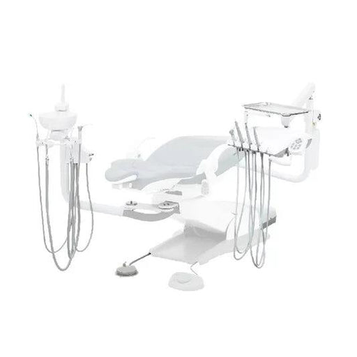 ADS Beyond 401 dental delivery system, sleek device with handpiece holder and control unit, used in dental procedures.