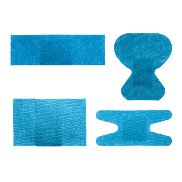 Dynarex Blue Metal Detectable Woven Bandages - Z-BLUE_METAL_WOVEN